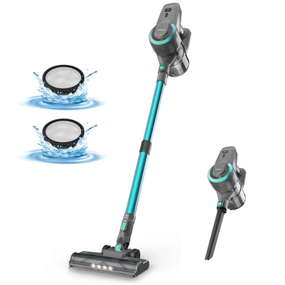YISORA N300 Cordless Upright Vacuum Cleaner